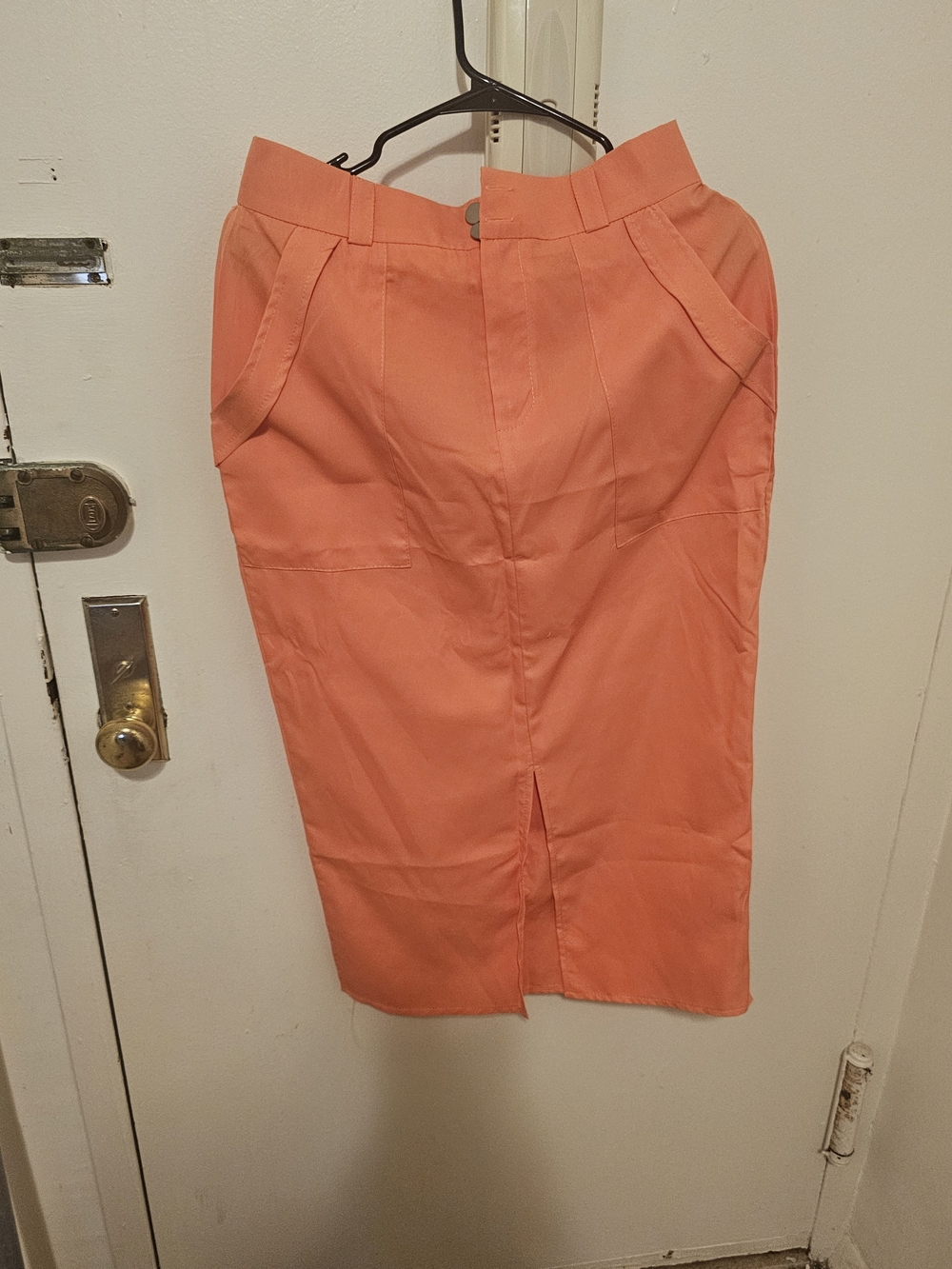 Women's Coral Pencil Skirt